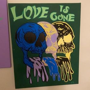 Original Acrylic Painting “Love Is Gone”